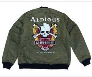 無期限活動休止 アルディアス 残1着オリーブ×ブラック ALDIOUS MA-1 無期限活動休止 アルディアス 残1着オリーブ×ブラック ALDIOUS